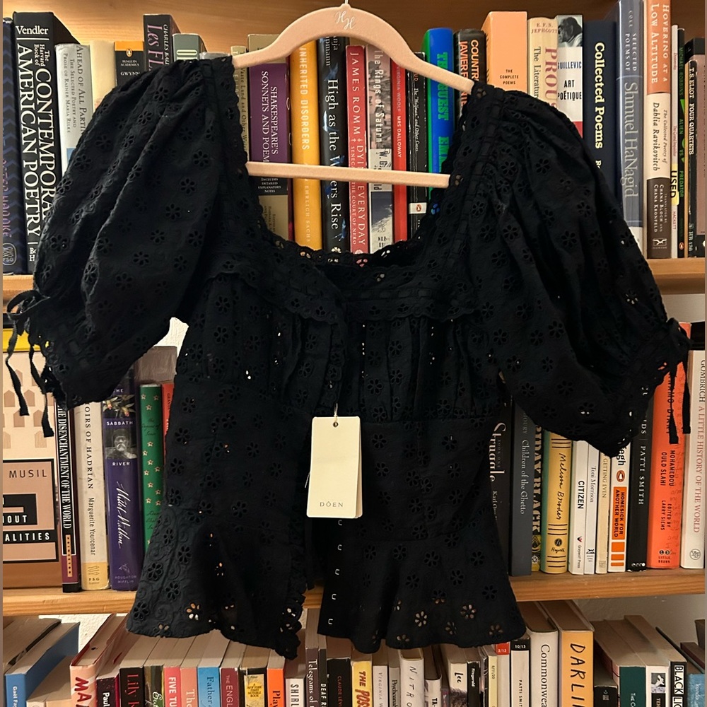 NWT Doen Docia Corset Eyelet Top Size XS - Rare
